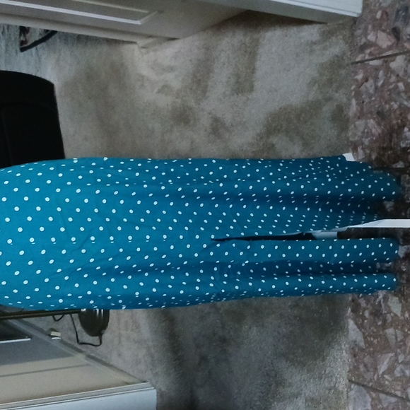 NWT MAXI SUNDRESS TEAL XS/S - Picture 14 of 14